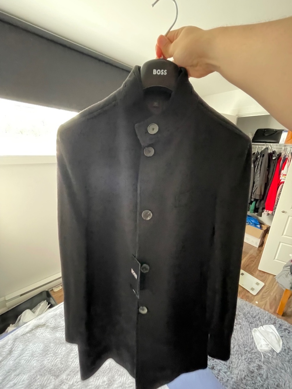 Boss wool and cashmire coat